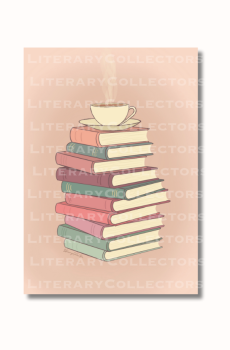 Book Stack | Art Print